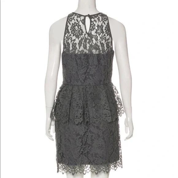 Milly Liza Lace Peplum Dress -- New With Tags - Picture 3 of 5